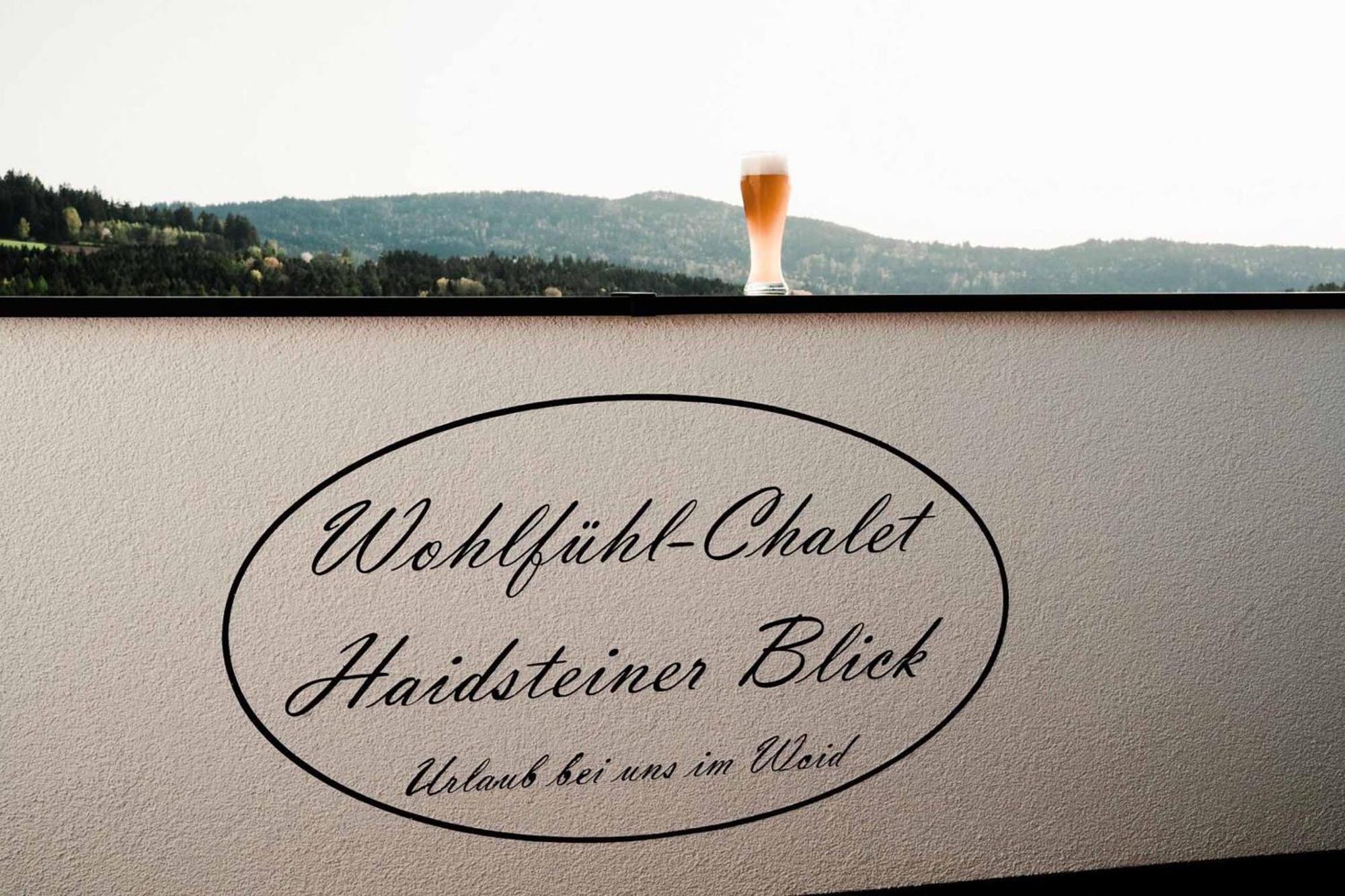 Wohlfuehl-Chalet Haidsteiner Blick Rimbach  Buitenkant foto